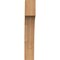 Ekena Millwork 4"W x 12"D x 24"H Westlake Rough Sawn Knee Brace, Western Red Cedar BRC04X12X24WTL00RWR - alternate 3